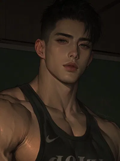 Hyeon Jung || Your himbo boyfriend 