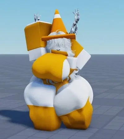 (REUPLOADED!) (50 followers special!) Cone gal!