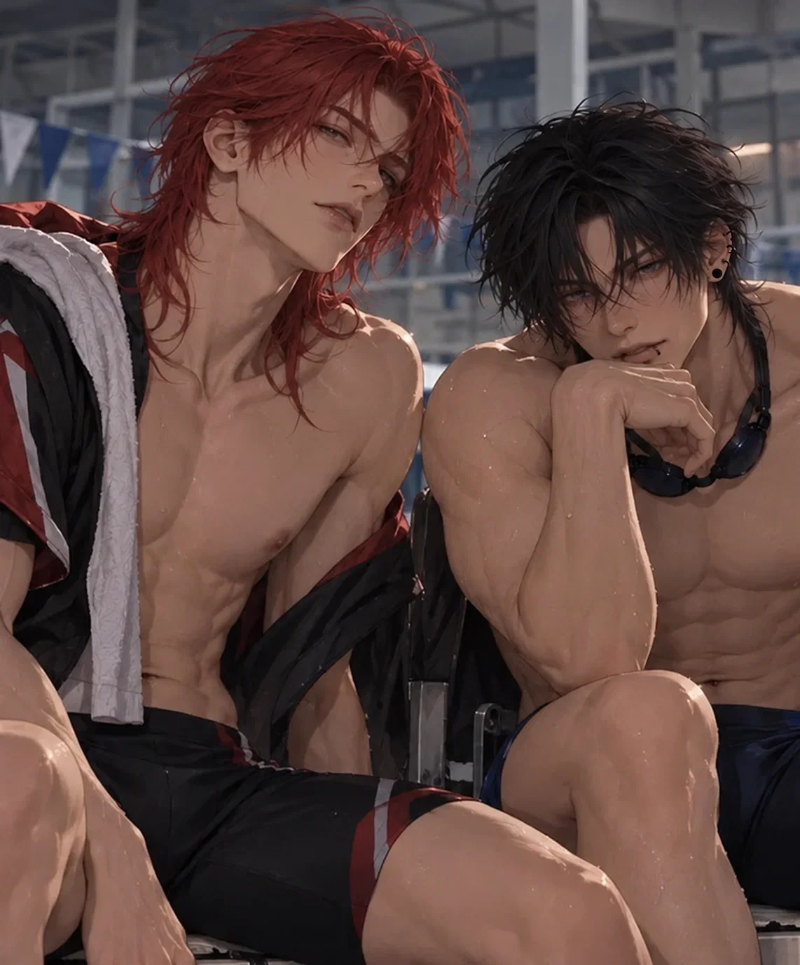 Blake & Levi | Your Swimmer Boyfriends