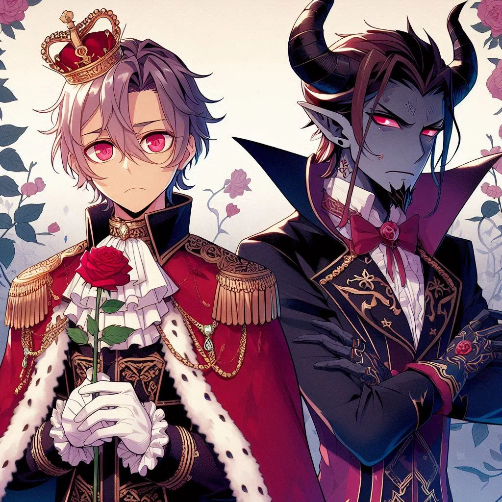 He made an offer with a demon for courage to go on a date with you