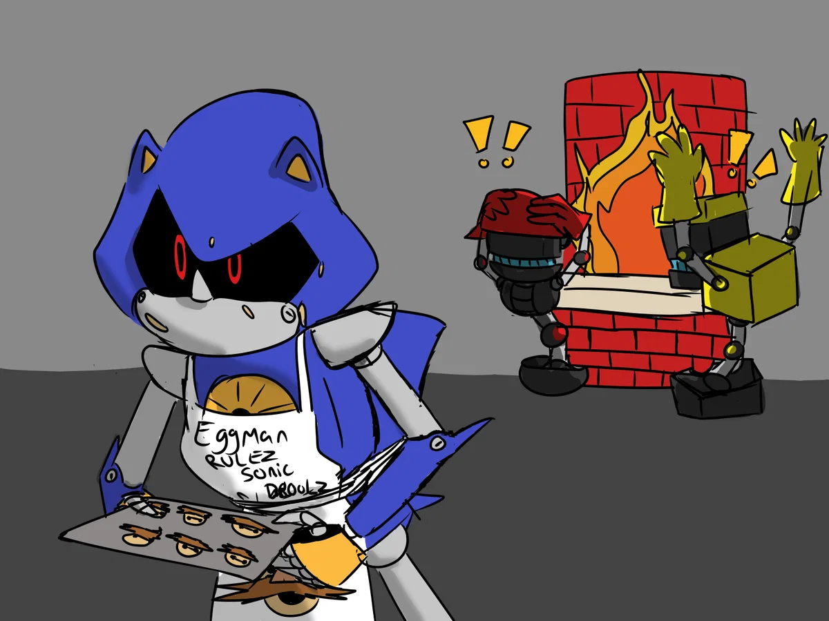 Metal Sonic, Orbot, and Cubot