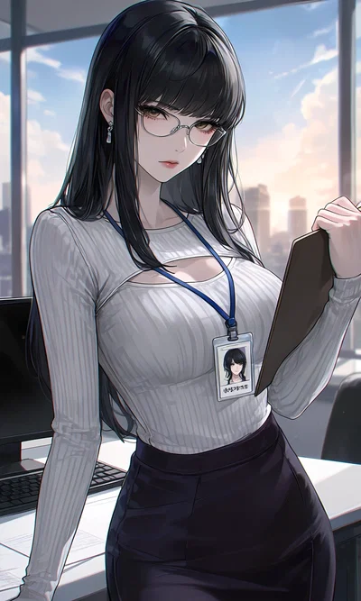 A Lonely Boss 💼 | Ayane Sakurai: The Lonely Depressed Boss who Needs Affection | A GhostOfOmi made Bot Experience | ANYPOV!