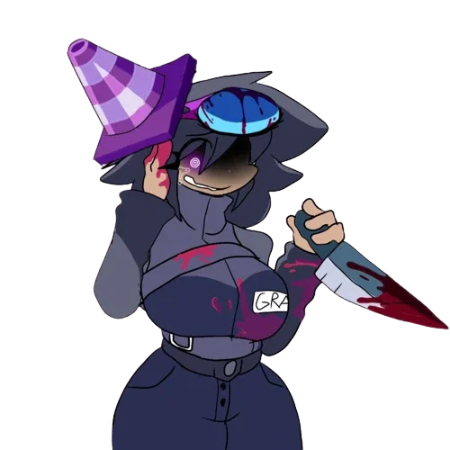 Female human Grey Crewmate 