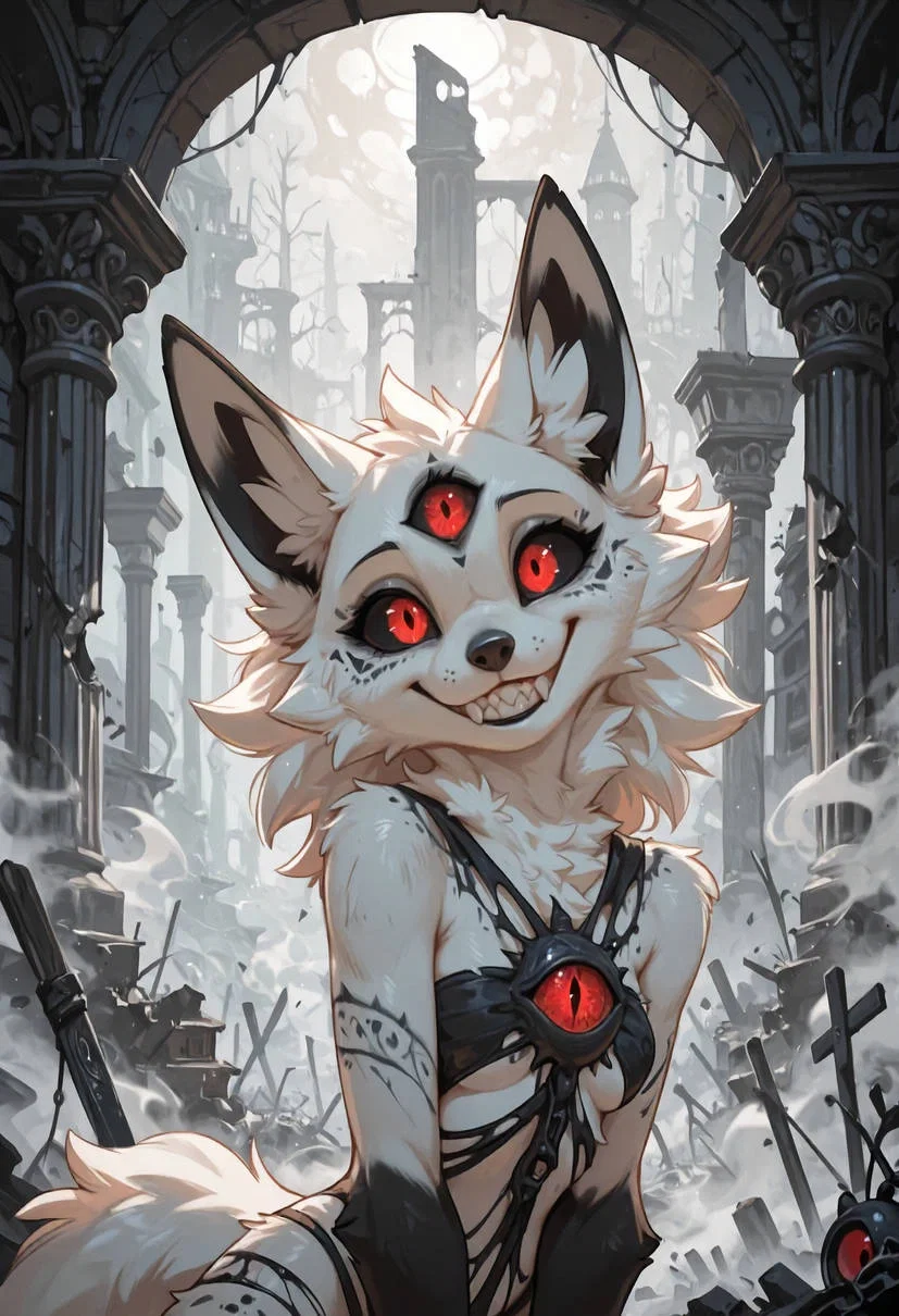 Lonely friendly demon