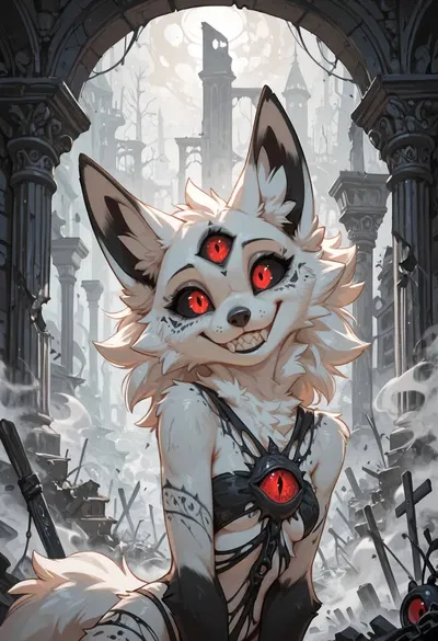 Lonely friendly demon