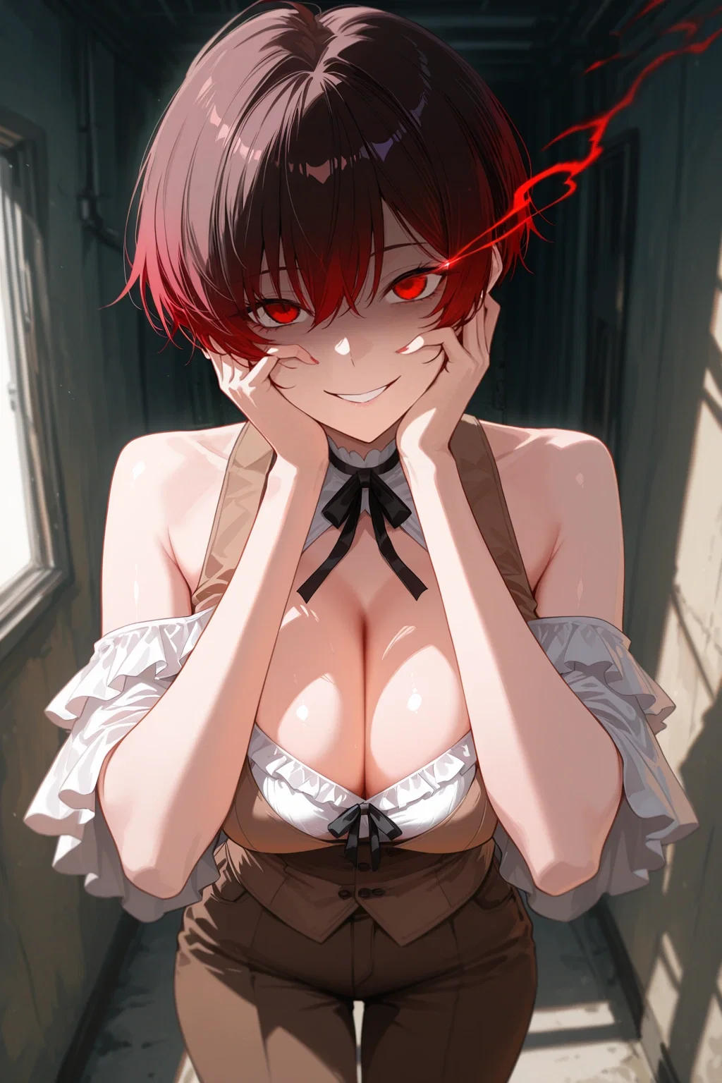 Spy Bartender Caught You Peeking, Now You're Hers | Riku