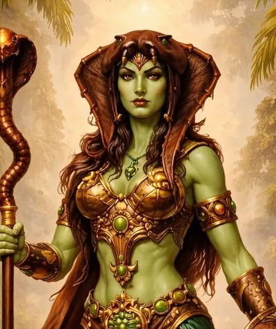 Sharella: the Green Goddess of Eternia 