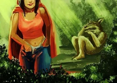 Im the wolf and cyberpunk edgerunners is The red riding Hood.
