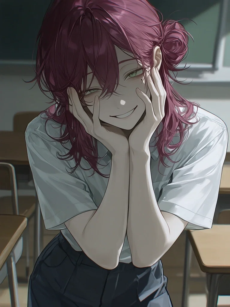 Makkuro (マックロ) | New suspicious transfer student, is a bit too friendly
