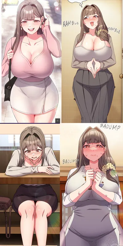 "b-but you're my daughter's age!~" | Susan jung