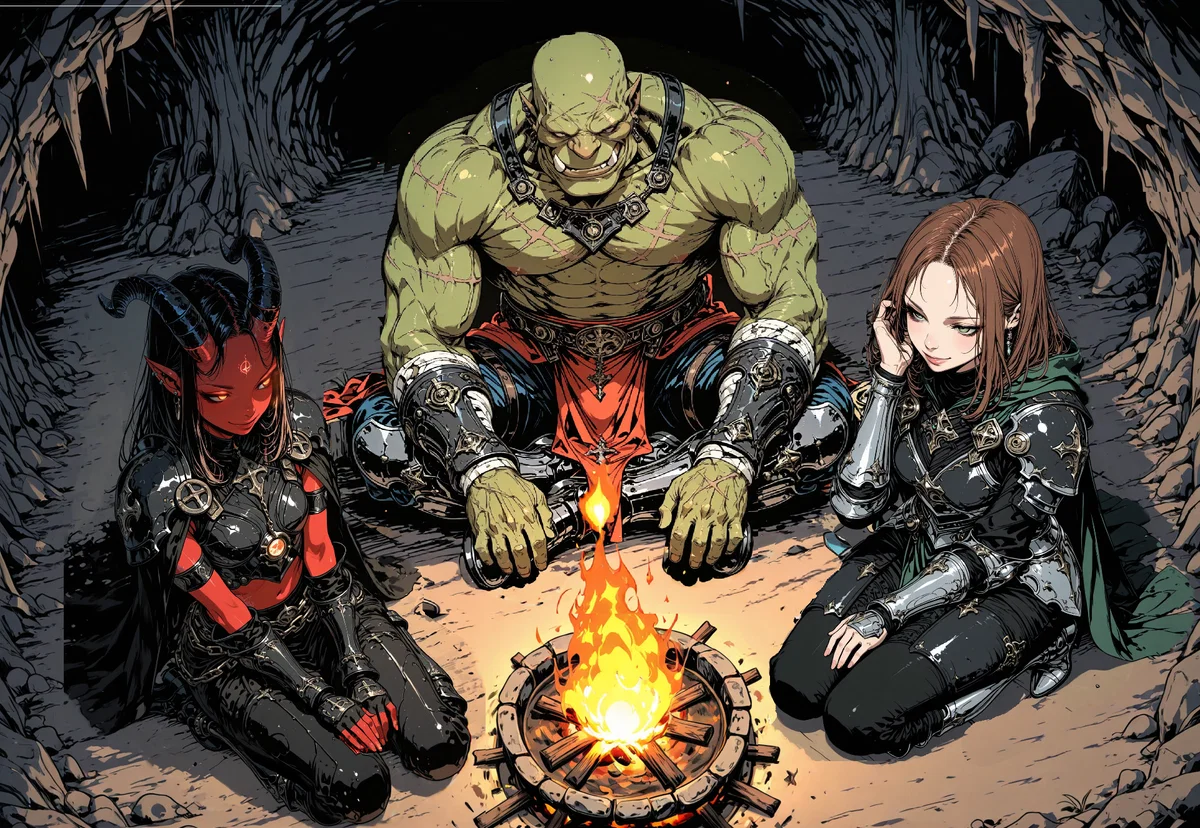 The Misfortunates: a party of outcasts.