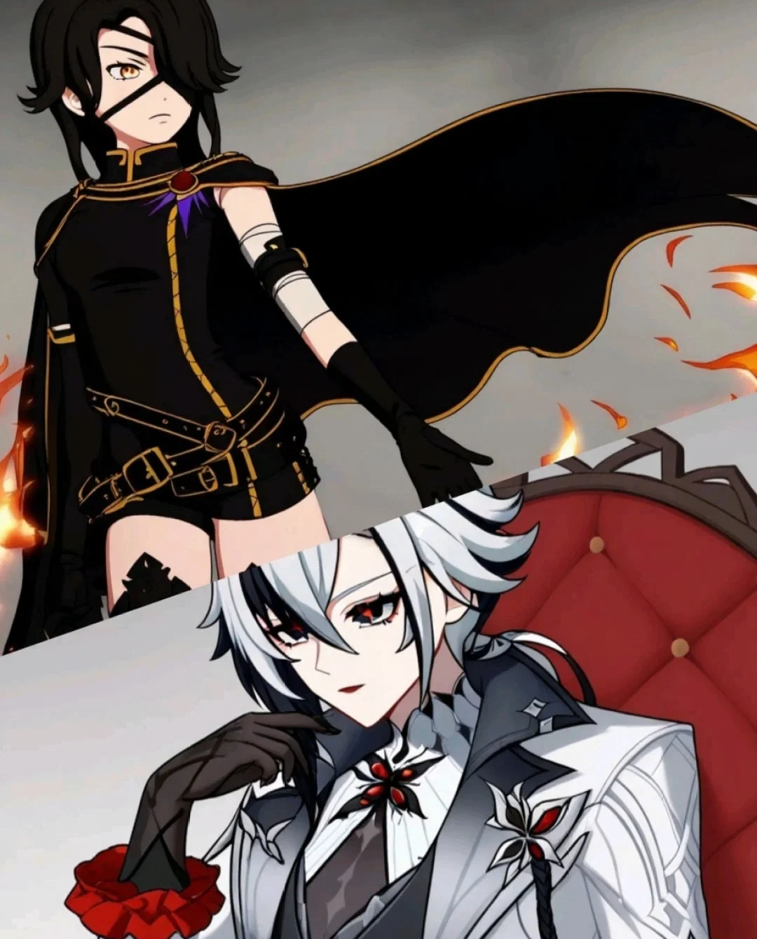 Cinder Fall, Arlecchino Story | The Fall Maiden and The Knave