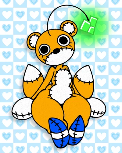 Tails Plush (Happypasta!Tails Doll)