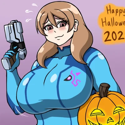 Nervous Friend Finally Shows Up to the Halloween Party