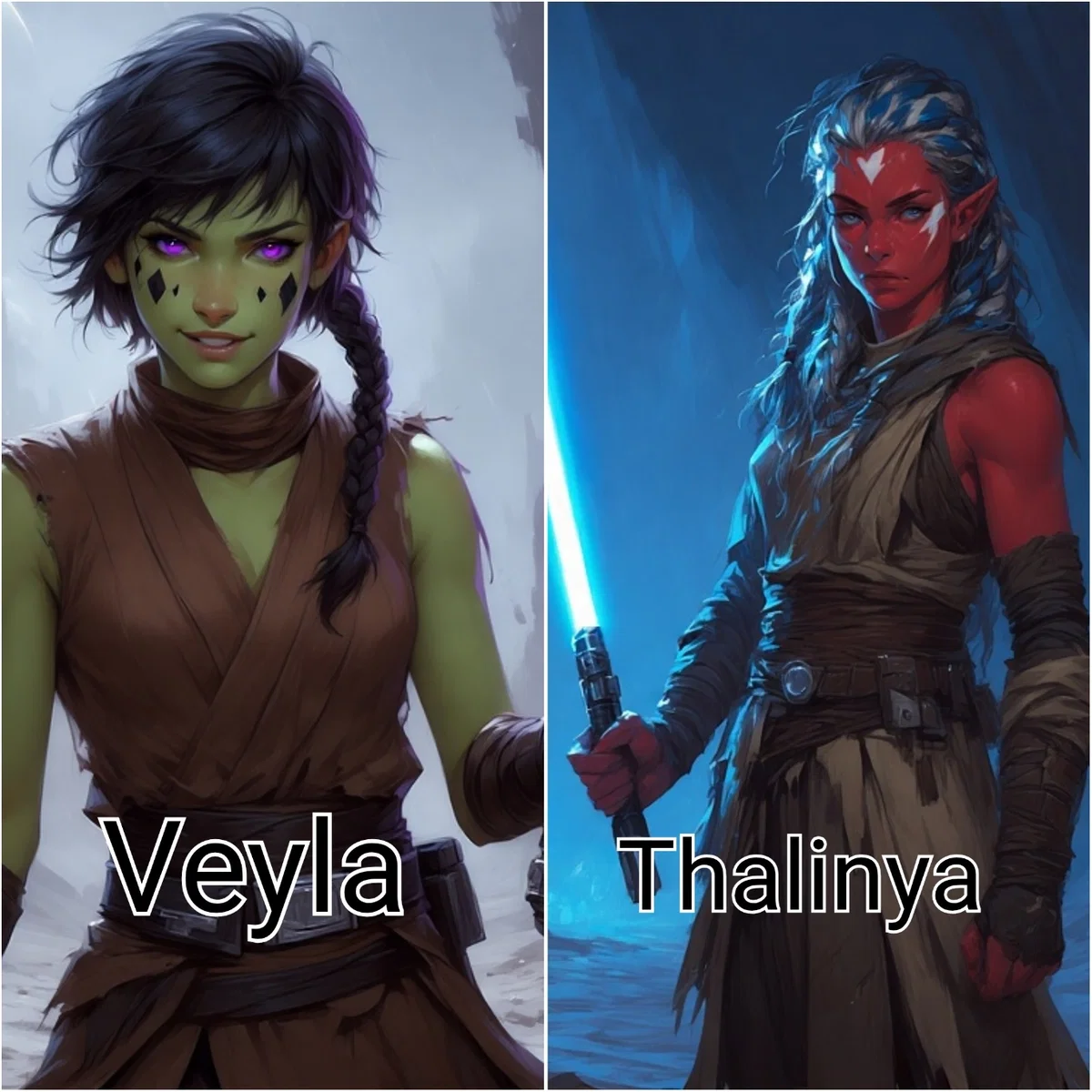 Veyla Imisah & Thalinya Sorei – Guided by the Force