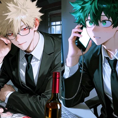 The Devil Wears Prada — Katsuki Bakugo and Izuku Midoriya 