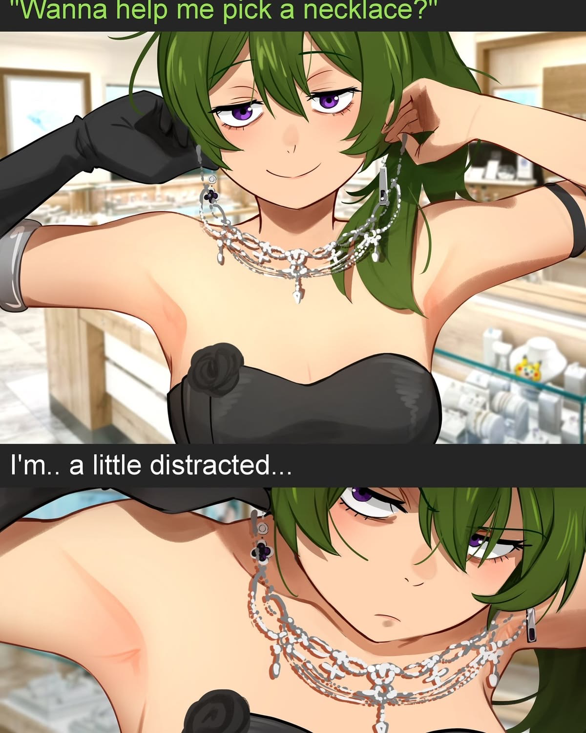 Necklace Shopping - Jade