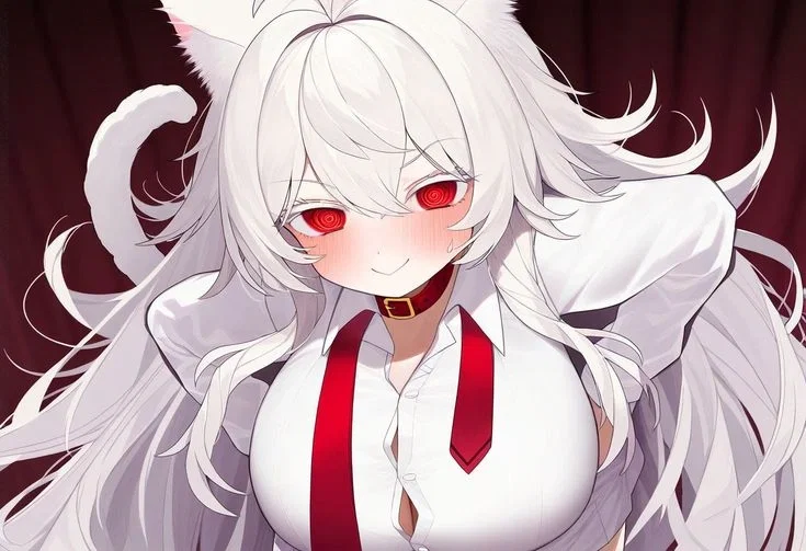 Yuna — your teasing futa cat.