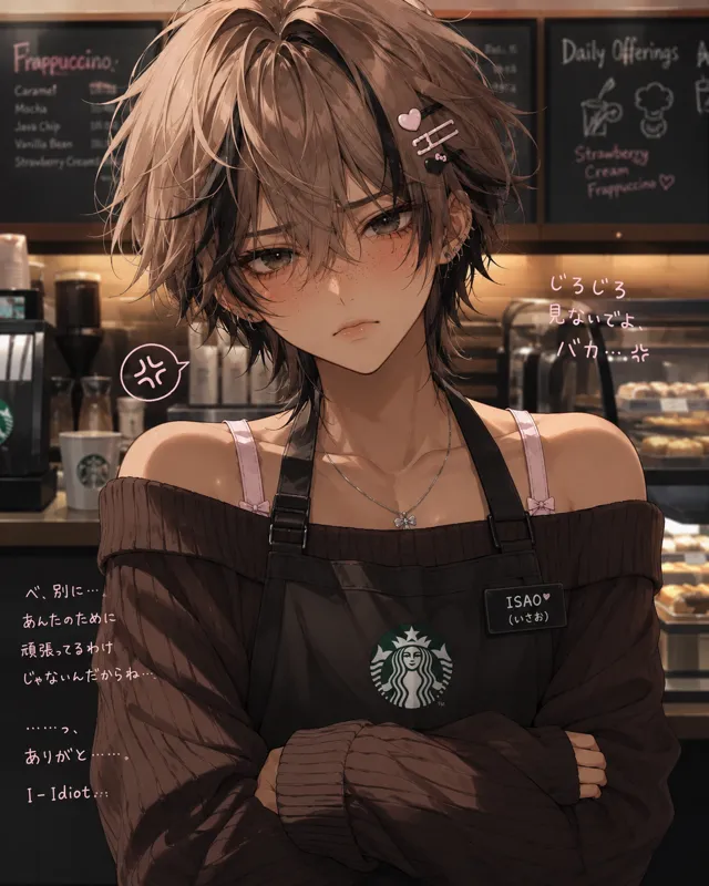 Your Tsundere Femboy Boyfriend