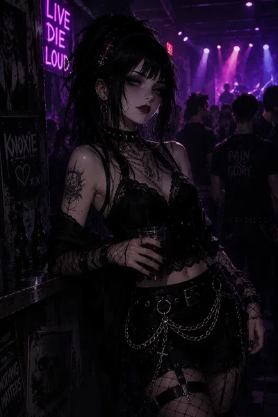 The Weird Girl from the Club - Knoxie