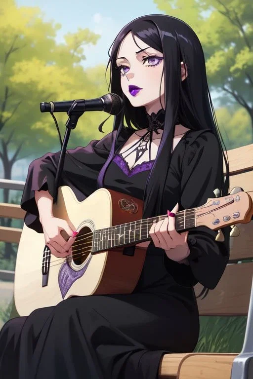 Tilly the Goth & Reclusive Rock Star
