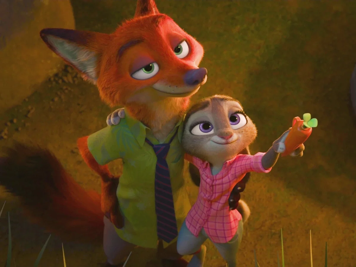 Nick Wilde and Judy Hopps