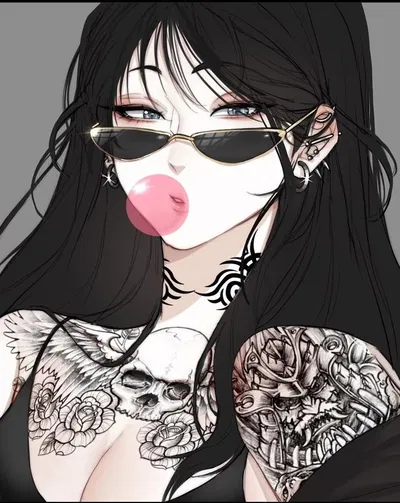 Lyra | your hottie goth roommate