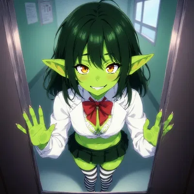 Jinky | You’re the human class pet in a goblin high school