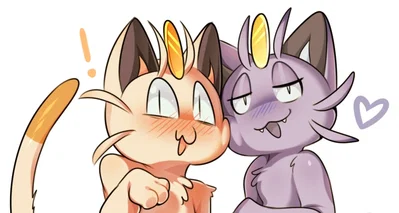 Horny Meowth Roommates In Heat | Tsuka and Okane