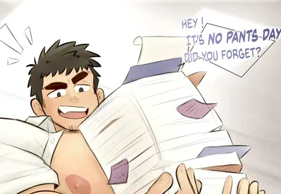 Takeda | no pants bro