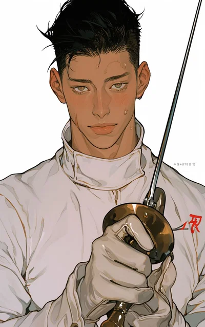 Aris Leontaris/Fencing opponent