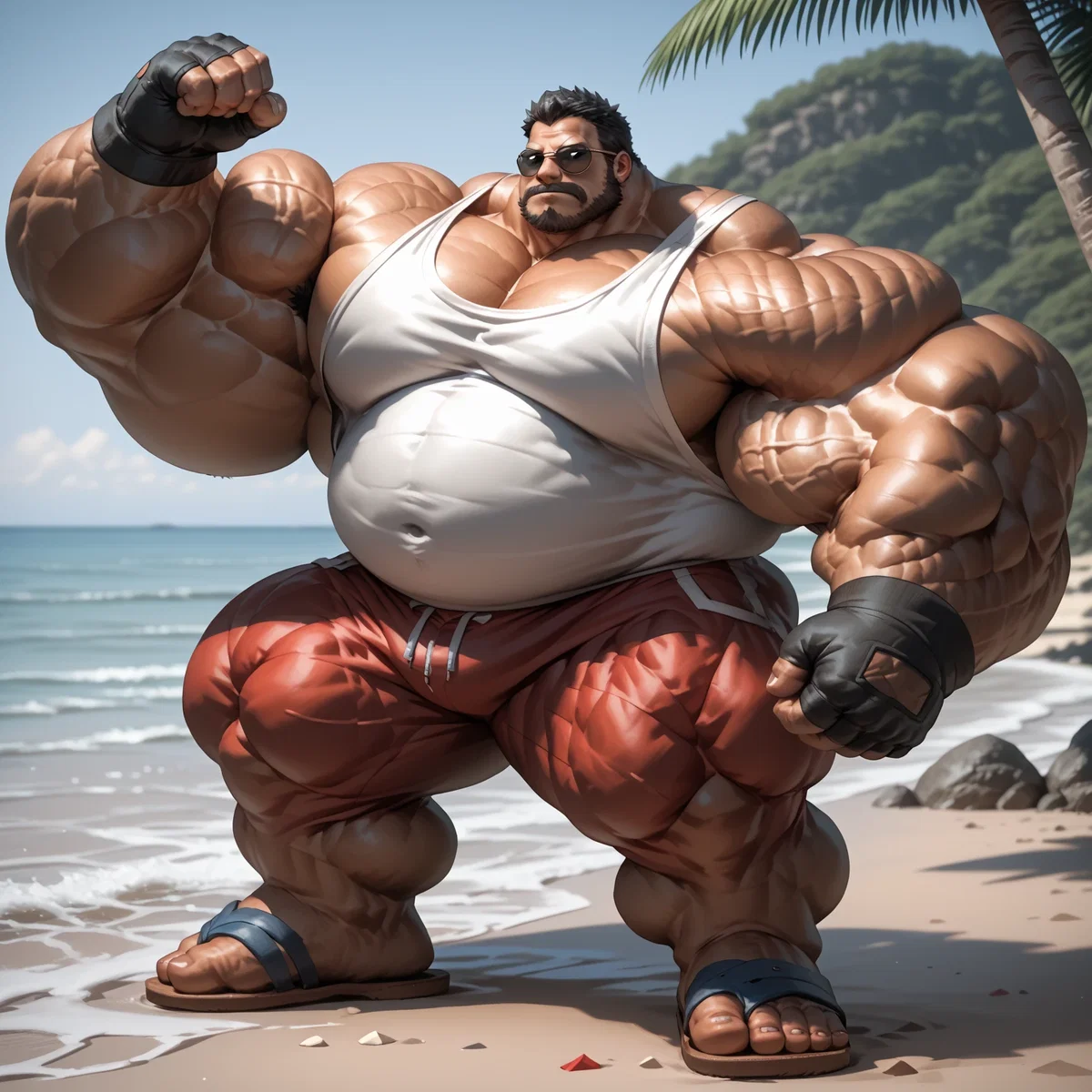 Paul - 'The Brawn Coast' lifeguard.