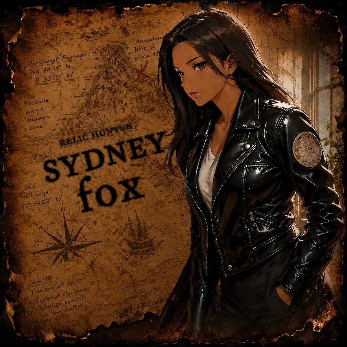 Sydney Fox - assisting your confident adventurer hottie