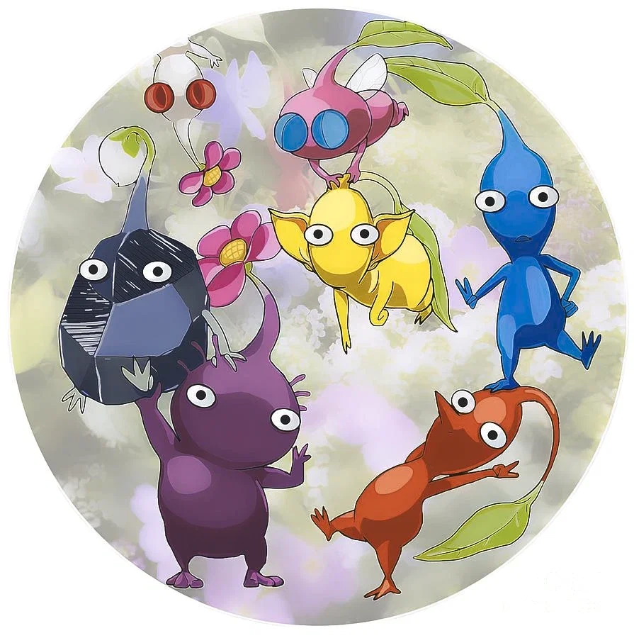 Shrunken with Pikmin!