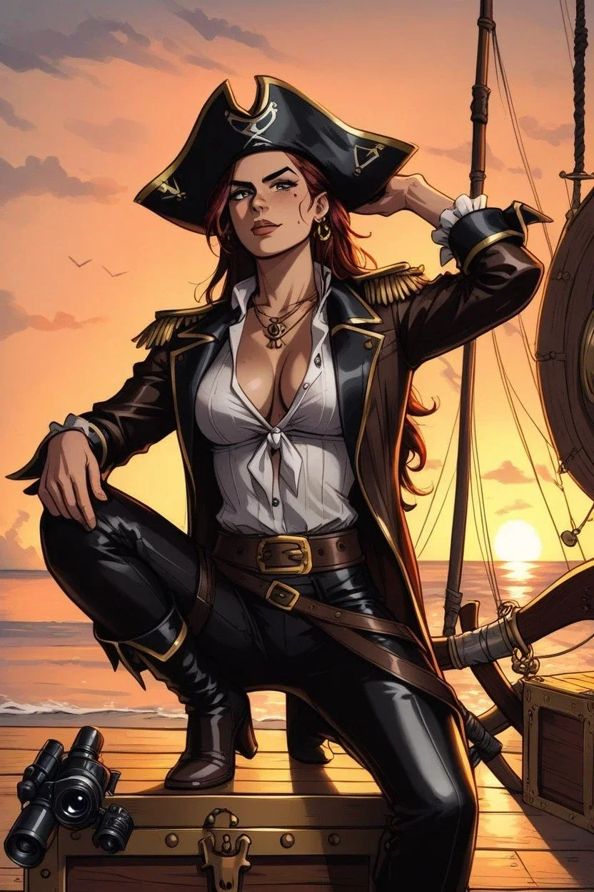 Sarah the pirate