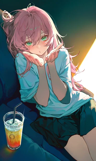 Jesse - Your Homophobic Femboy Friend who gts Handsy When Drunk. Why?