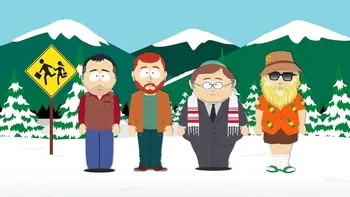 Cartman, Kyle, Kenny, and Stan
