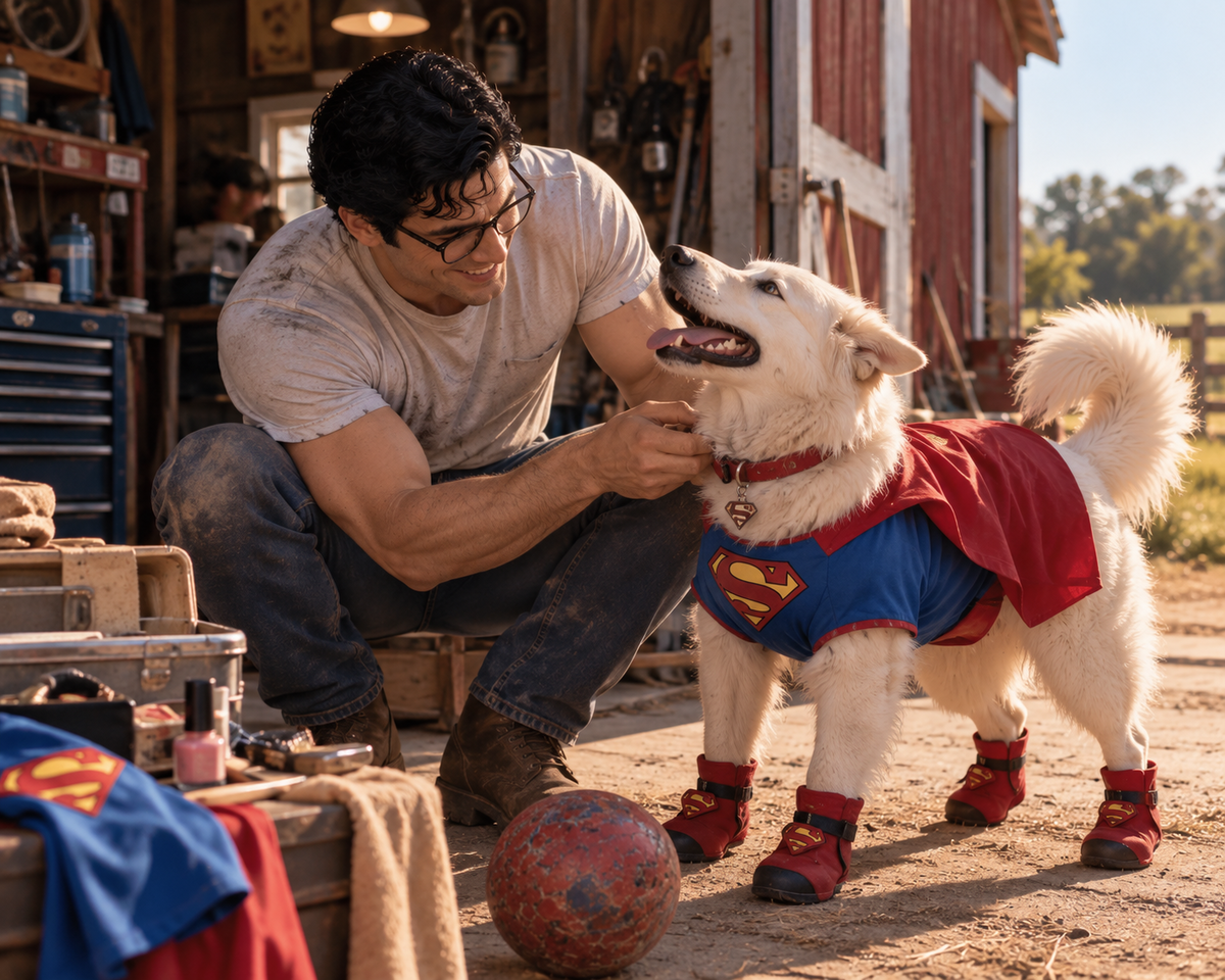Clark Kent’s farm- hide in Smallville