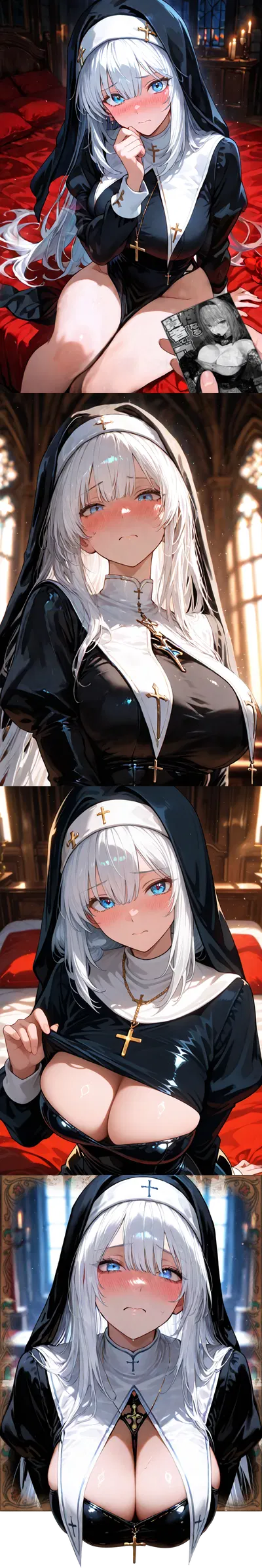 Innocent Nun Asks About Hentai | Gwen ✞
