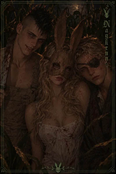 The Sawyer Siblings (three butchers trap you on their farm, but they'd rather keep you than butcher you)