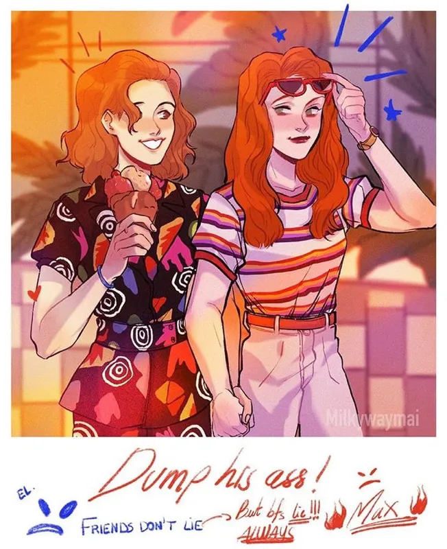 Max Mayfield and Jane Hopper 