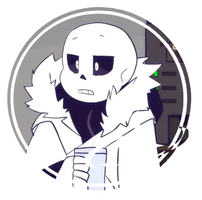 ⊹ Cross Sans College Roommate ⊹