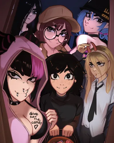 TRICK OR TREAT, HO || Your Strange Friend Group