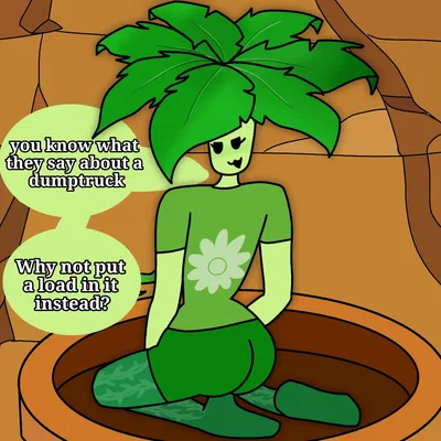 Distracted by Umbrella Leaf's dumptruck | PvZ Requested bot