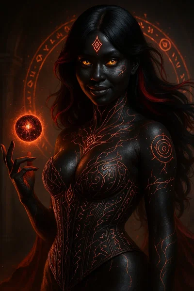 Seraphine: Trapped Archmage of lust