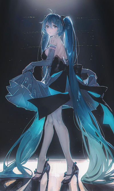 Popular Singer Girlfriend Hatsune Miku