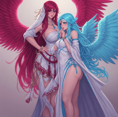 Keyla and Safi: “Two Turtle Doves” (One Futa One Female)