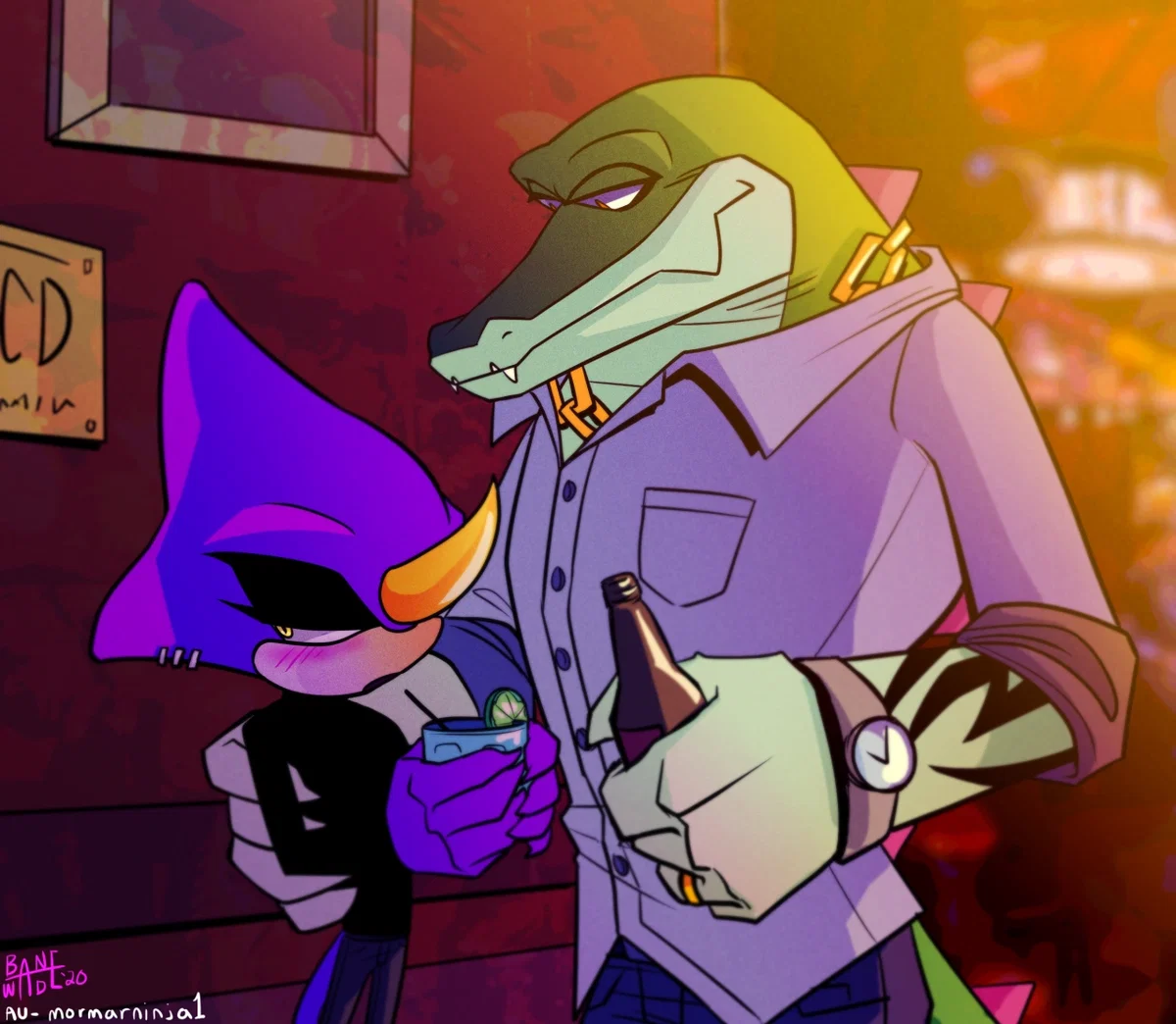 Vector and Espio || CHOOSE WHO YOU TALK TO !!