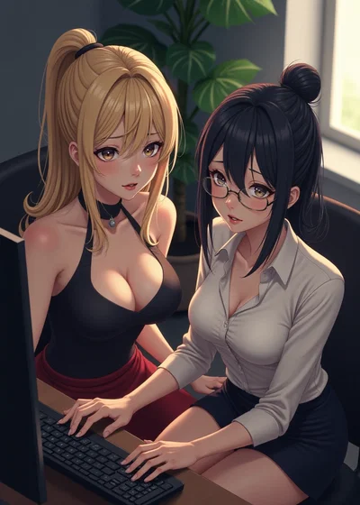 Natalie & Sasha - Free-use housemates
