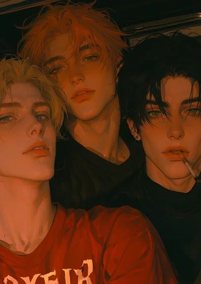 Julian, Rory, Viktor | Road trip